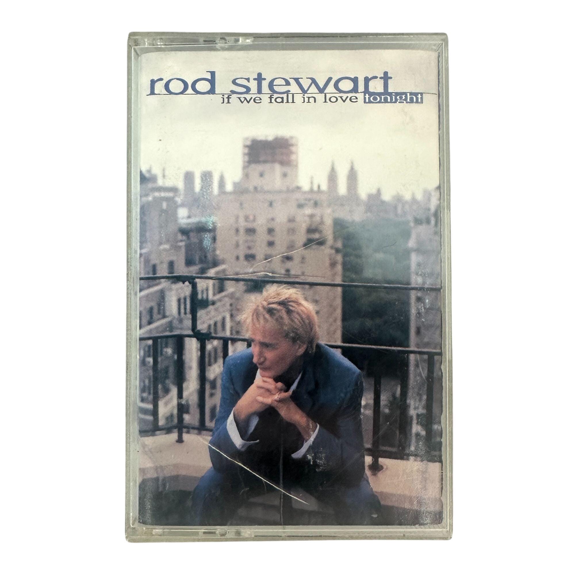 Rod Stewart If We Fall in Love Tonight 1996 Vintage Cassette