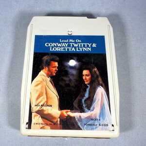 Conway Twitty & Loretta Lynn Lead Me On MCA Records 8-spårs kassettmusik