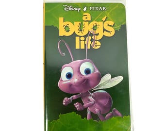 ディズニー・ピクサー『バグズ・ライフ』VHS - ドット、パープル・バグ