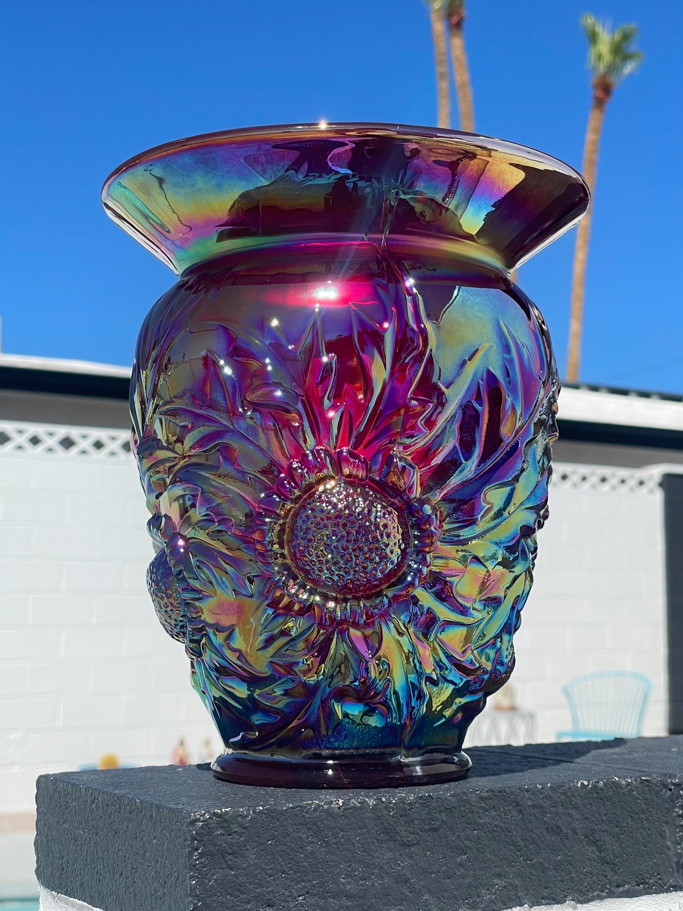 Rare Fenton Vase - Etsy