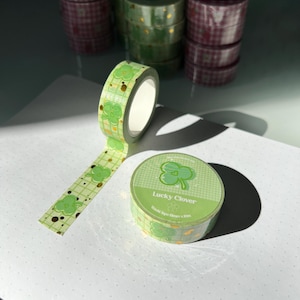 Lucky Clover Washi Tape