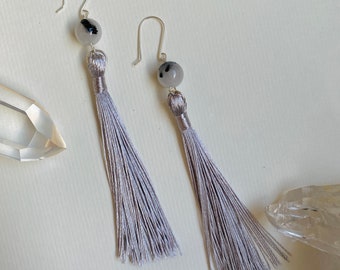 Baltic Silver Tassal Earrings