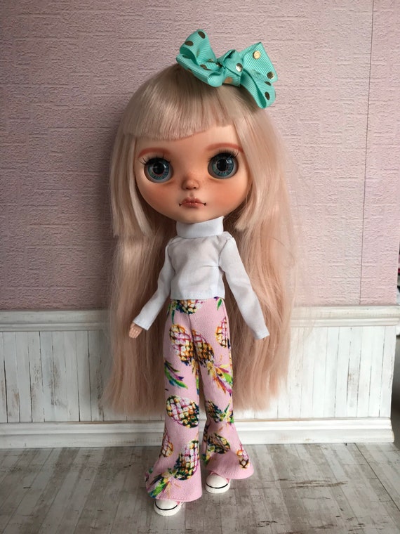 Neo Blythe Pineapple Print Flares Pants 