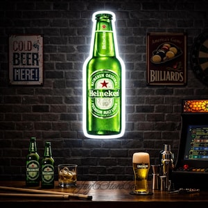 Heineken Neon Light - Etsy