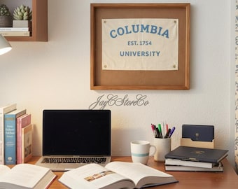 Custom University Banner, Personalized College Flag, Graduation Decor, Academic Banner