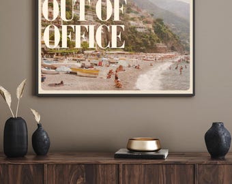 Out of Office Wandbild