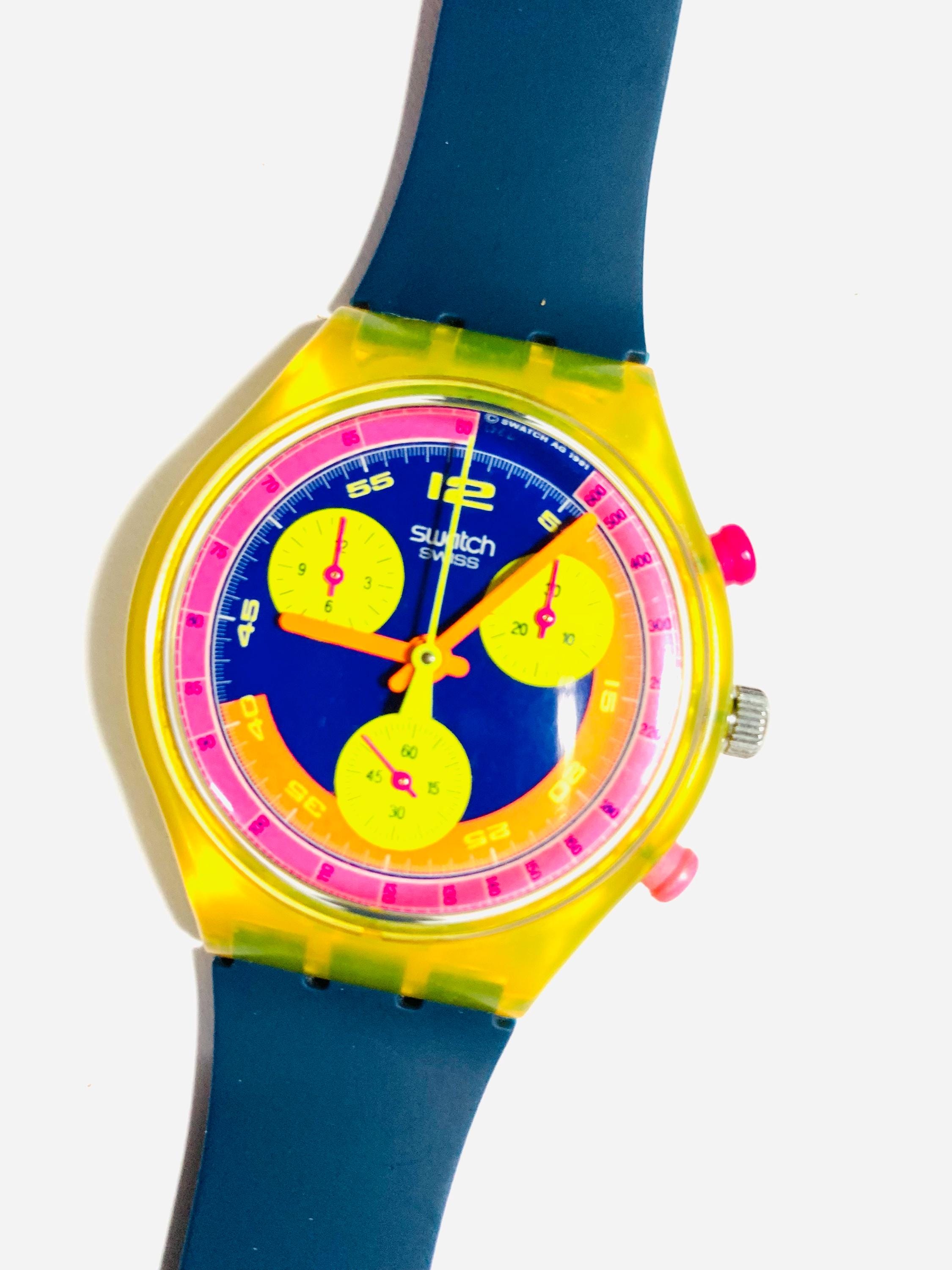 1992 Swatch Watch - Etsy 1992 Swatch Watch - Etsy