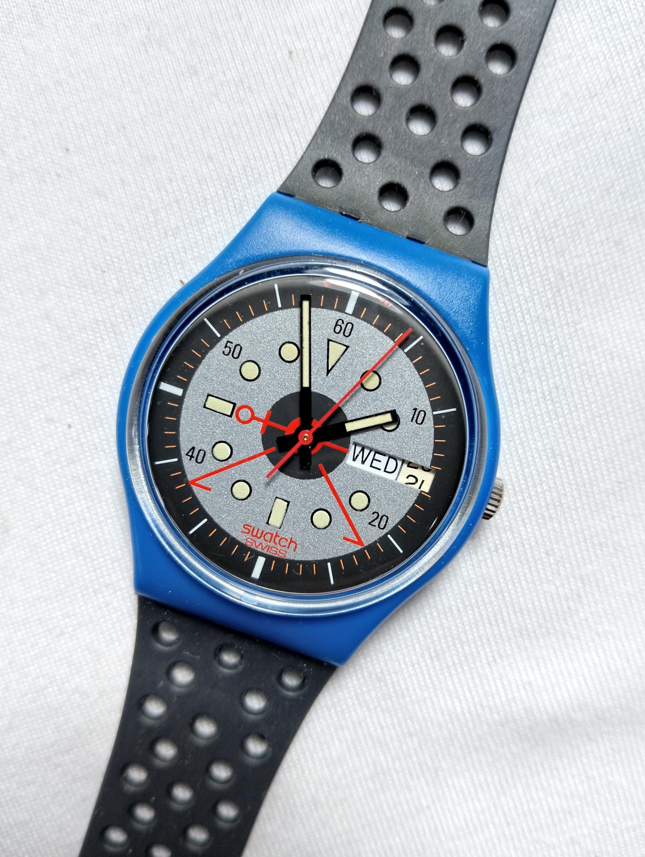 1987 Swatch Watch - Etsy 1987 Swatch Watch - Etsy