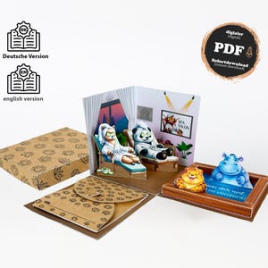Coffret cadeau bien-être DIY, cadeaux d'anniversaire pour sœur, chèque cadeau imprimé, donner du temps au lieu de choses, fête des mères, cadeaux pour parents