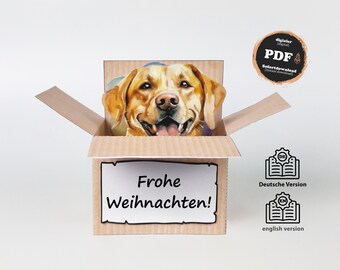 Cadeau de Noël personnalisé pour la meilleure amie, cadeau de Noël pour femme, modèle de bon à imprimer, cadeaux de remerciement
