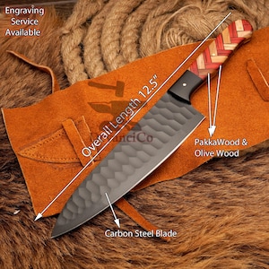Personalisierte CHEF KNIFE Kochmesser Individuell gravierte Einweihungsparty Küche Kochen Brautjungfer Geschenke für ihn Dad Männer Ihre Mutter Freund Hochzeit