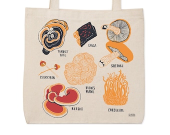 Mushroom Everyday Tote