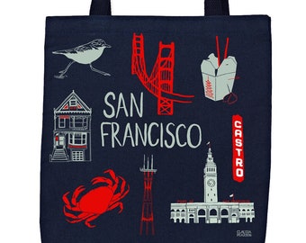 San Francisco Everyday Tote [Navy]