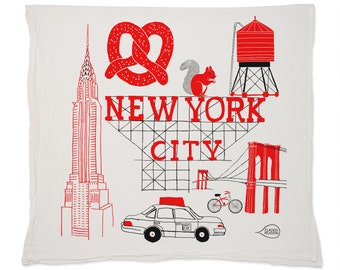 New York City Tea Towel