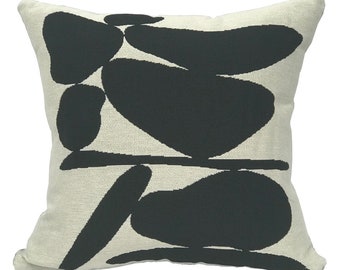 Ebb & Flow Woven Pillow - Cairn