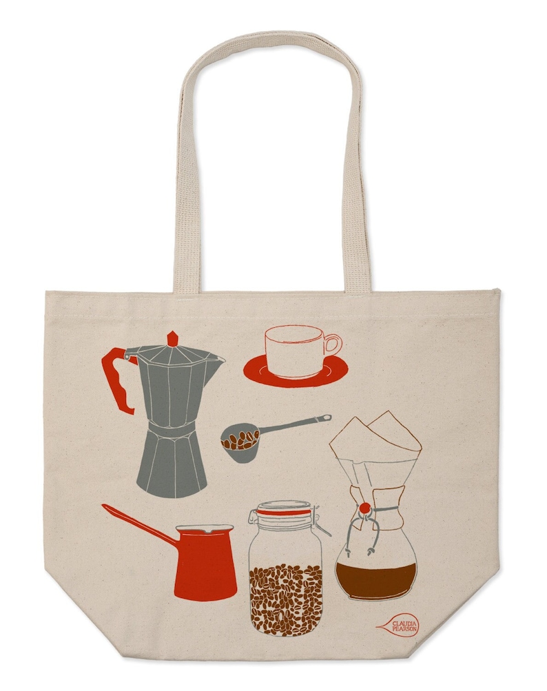 Coffee Market Tote image 1