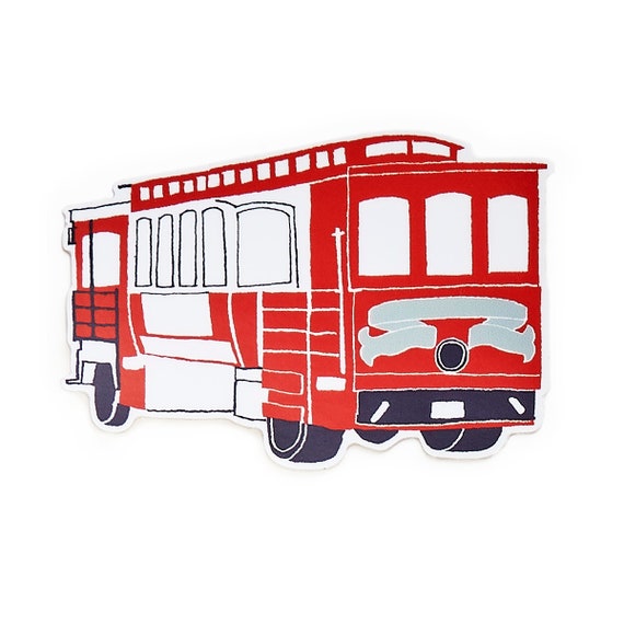 Trolley Sticker Etsy
