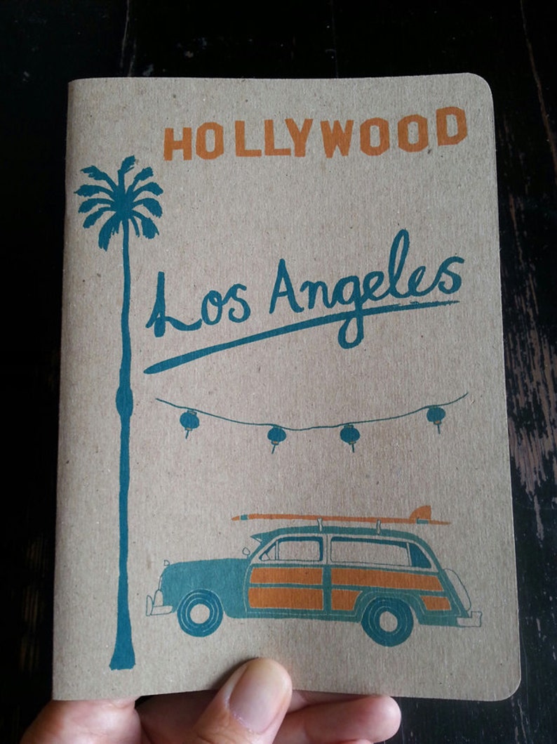 Los Angeles Notebook - Etsy