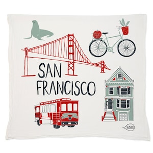 San Francisco Tea Towel