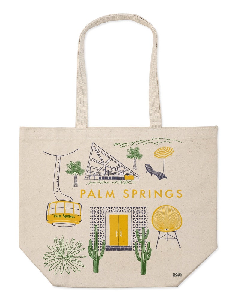 Palm Springs Market Tote image 1