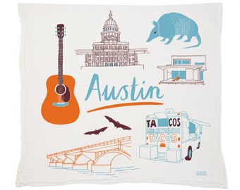 Austin Tea Towel