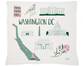 Washington Tea Towel