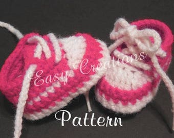 crochet tennis shoes