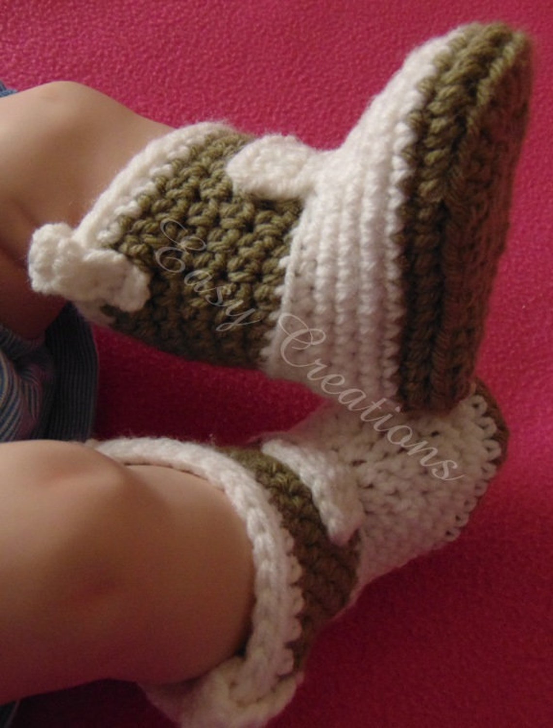 CROCHET PATTERN Single Strand Cowboy Cowgirl Boots | Etsy