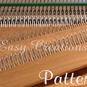 Garter Bar PATTERN, 8mm, BOND, Ultimate Sweater, Knitting, Machine, Digital Download
