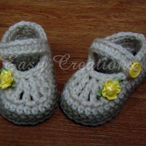 CROCHET PATTERN, Chubby Feet, Mary Jane, Baby, Shoes, booties, girl, girls, babies, button, 0 to 12 mo, skill level intermediate image 6