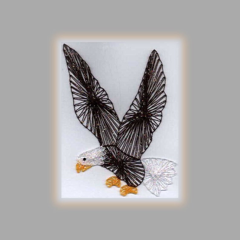 String Art PATTERN Book Eight 4 Bird Patterns ornaments Etsy