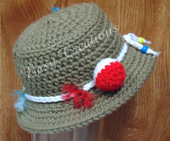 CROCHET PATTERN, Baby, Fishing, Hat, Bucket, Boy, Boys, Girl, Girls, Sun,  Shade, Photo Prop, Brim, Newborn to 6 Mo, Skill Level Intermediate -   Canada