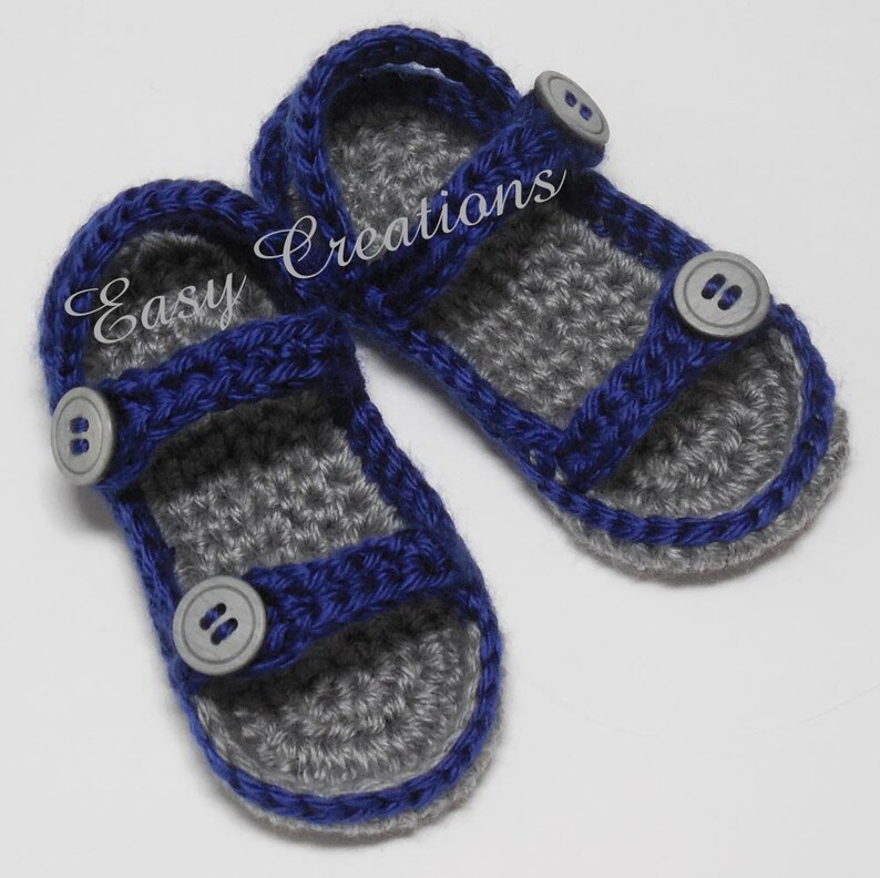 CROCHET PATTERN Baby Sandals Sport 0 to 6 Mo Boy Boys Etsy UK