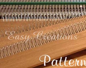 Garter Bar PATTERN, 8mm, BOND, Ultimate Sweater, Knitting, Machine, Digital Download