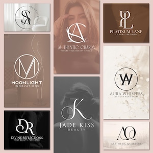 Custom Logo Design | Luxury Minimalist Initial Logo | Custom Monogram Logo | Personalized Logo Design, Artistic Logo for your business