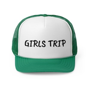 Mesh trucker hat for a girls trip, Girt trip group gifts, gift for friend, gift gift sister, girls trip baseball hat, girls trip trucker cap