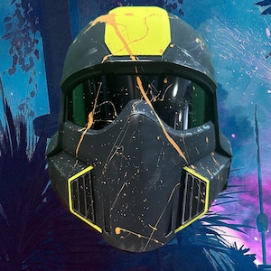 3D Printed B-01 Tactical Helmet , HellDivers 2 Cosplay / Prop