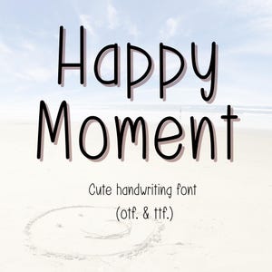 Handschriftlettertype voor het maken van aantekeningen, Goodnotes-lettertype, studentenlettertype, plannerlettertype, schattig lettertype, mooi handschrift, lettertype wenskaart, netjes en schoon lettertype