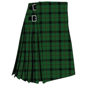 Scottish Traditional Kincaid Modern 8 Yard Heavy Weight Tartan Kilt - Men&#39;s Handmade Tartan Kilts