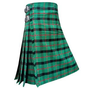 Scottish Traditional Kincaid 8 Yard Heavy Weight Tartan Kilt - Men&#39;s Handmade Tartan Kilts