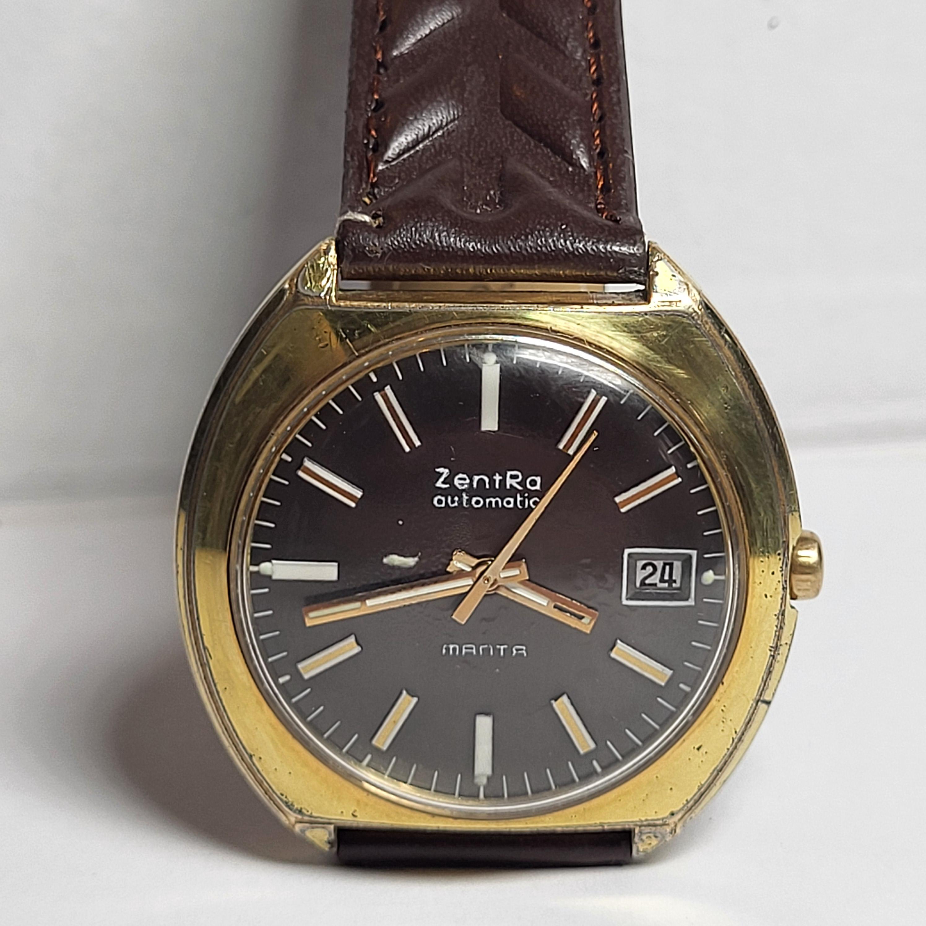 Watch Zentra Manta Automatic Watch Vintage Zentra Manta Automatic