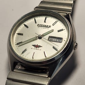 vintage an・an no.21 Original CITIZEN 21 JEWELS Day-date Automatic Japan Made