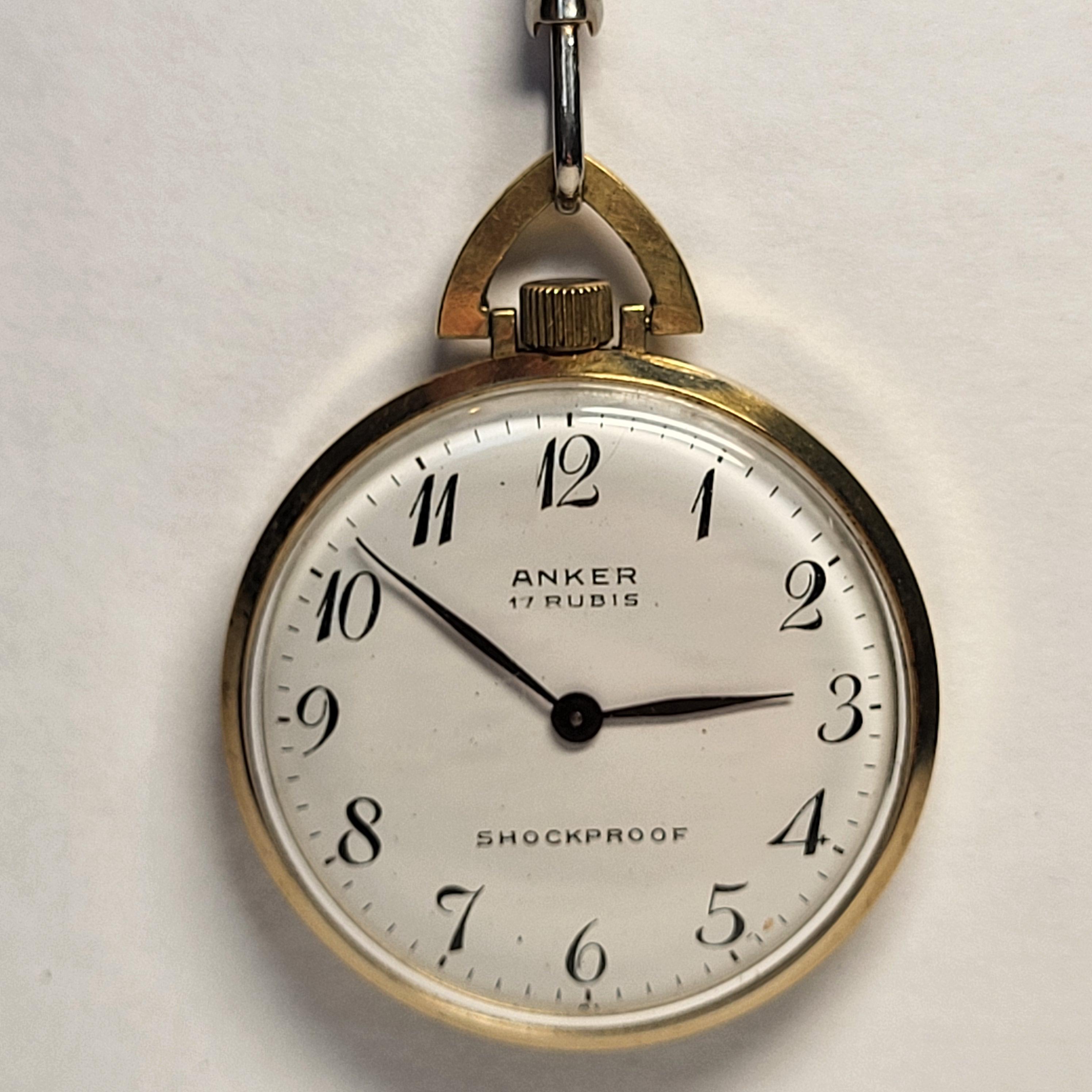 Anker Damenuhr Anker Golduhr Anker 100 Uhr Pocket Watch Anker Gold