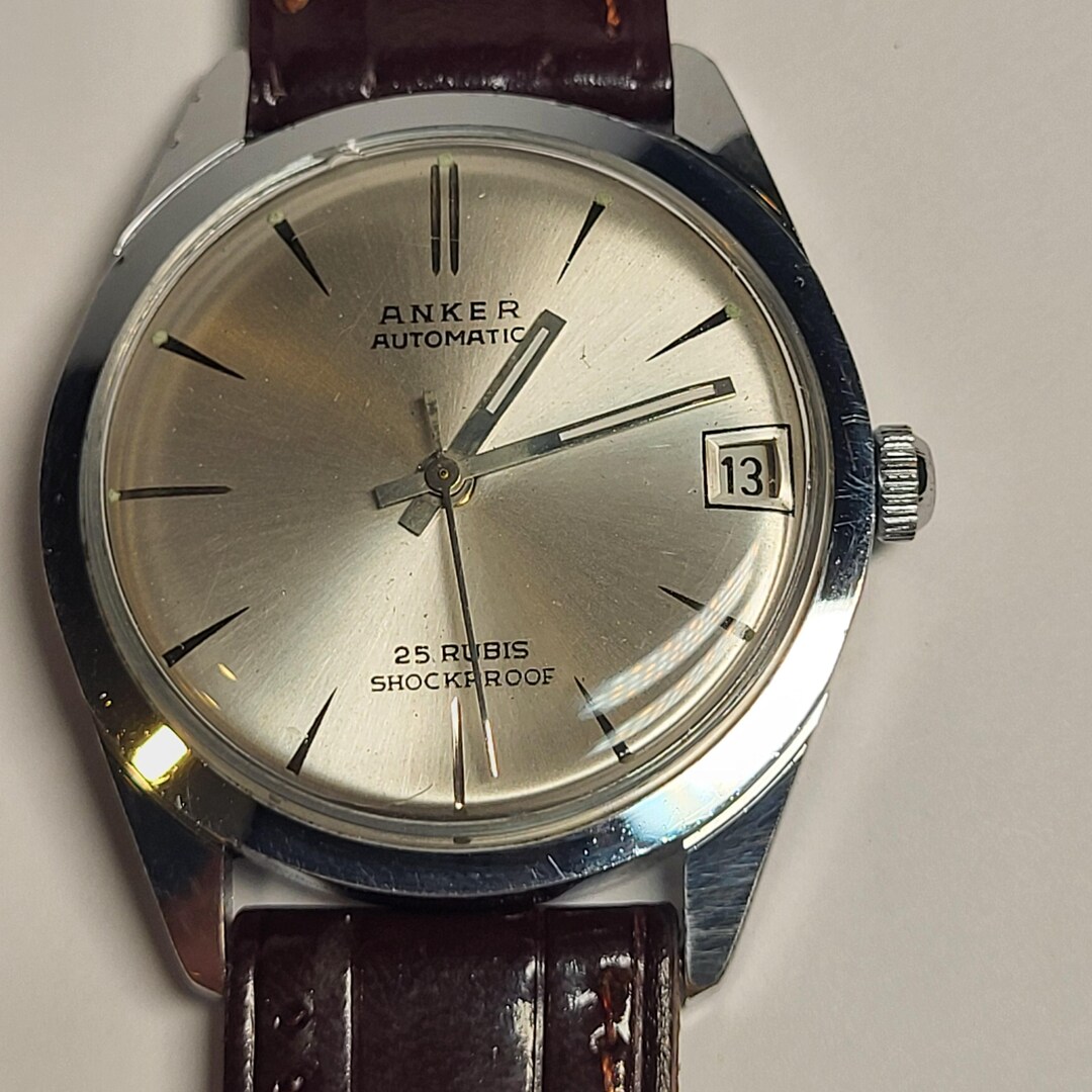 Watch Vintage Anker Automatic 25 Jewels Original Mechanik Made in ...