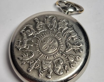 Pocket Watch/ USSR Watch/ Molniya Watch/ Mechanical Retro/Vintage Original/Mens Watch/19 Jewels/Gift/Vintage Watch/