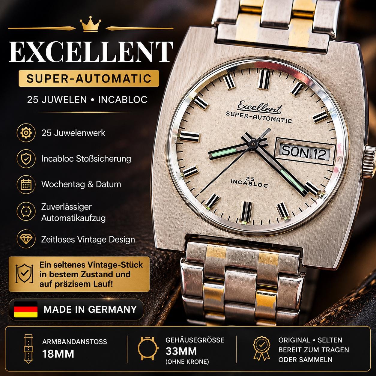 25 jewels swiss automatic - Etsy 日本