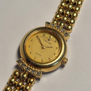 Watch Vintage/Damen Watch/Junghans watch/Original Quartz/Swiss Made Original/Rare watch original/Damen Swiss watch