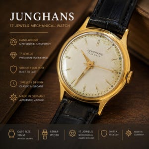Junghans Mens Watch - Etsy display picture 3