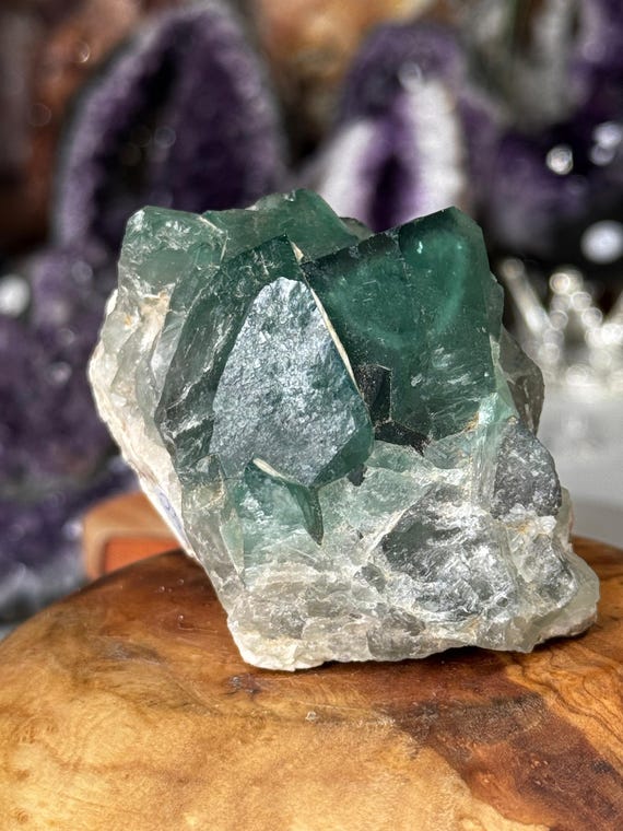 Green Fluorite From Madagascar Perfect Gift for Her and Him
