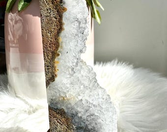Agate with Quartz Tower | 239g